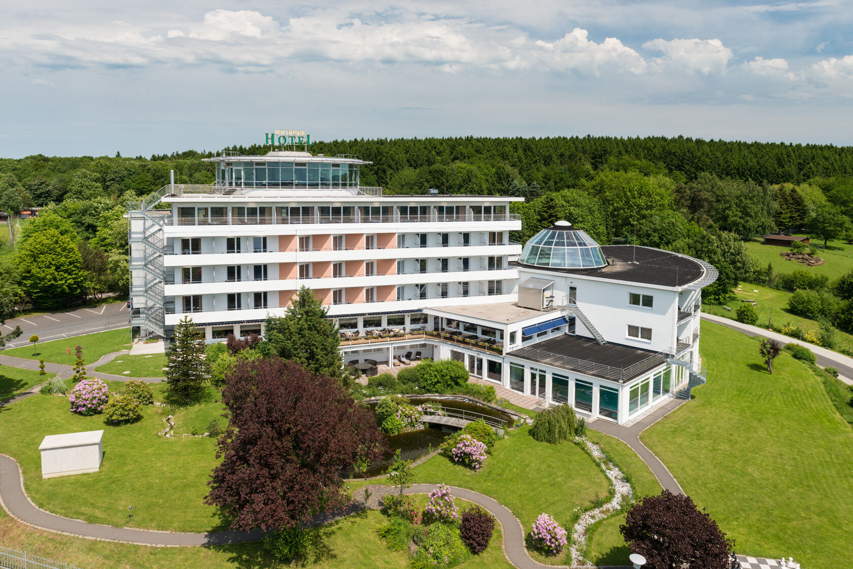 Wildpark Hotel Bad Marienberg Exteriör bild